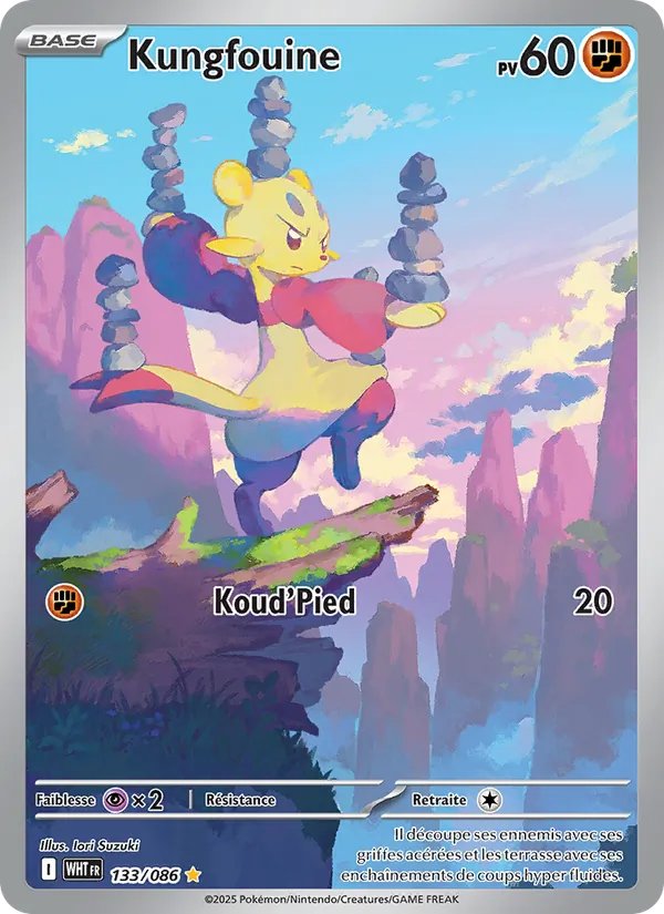 Carte Kungfouine 133/086 – Flamme Blanche