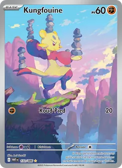 Carte Kungfouine 133/086 – Flamme Blanche