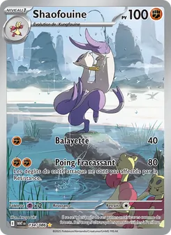 Carte Shaofouine 134/086 – Flamme Blanche