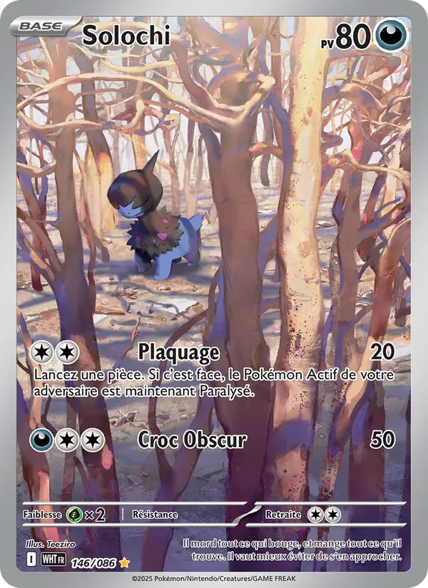 Carte Solochi 146/086 – Flamme Blanche
