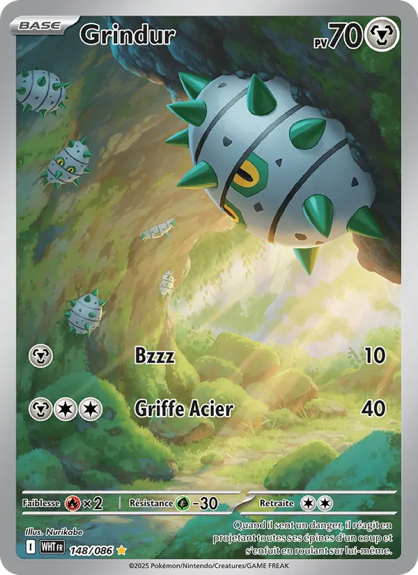 Carte Grindur 148/086 – Flamme Blanche