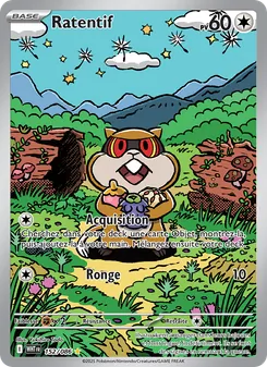 Carte Ratentif 152/086 – Flamme Blanche