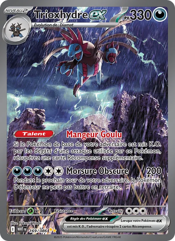 Carte Trioxhydre-ex 169/086 – Flamme Blanche