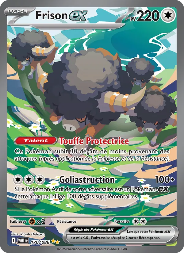 Carte Frison-ex 170/086 – Flamme Blanche