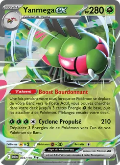 Carte Yanmega-ex 003/182 – Rivalités Destinées