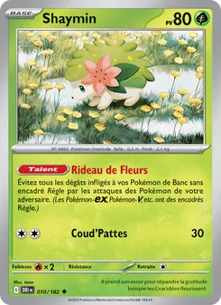 Carte Shaymin 010/182 – Rivalités Destinées
