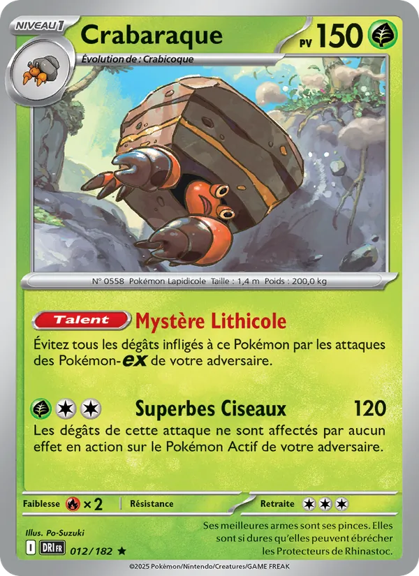 Carte Crabaraque 012/182 – Rivalités Destinées