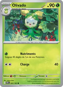 Carte Olivado 022/182 – Rivalités Destinées