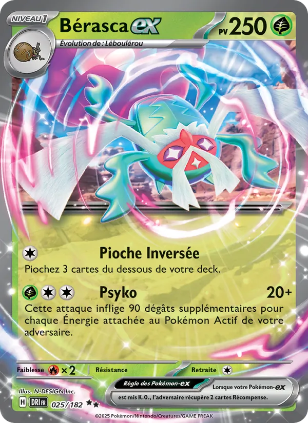 Carte Bérasca-ex 025/182 – Rivalités Destinées