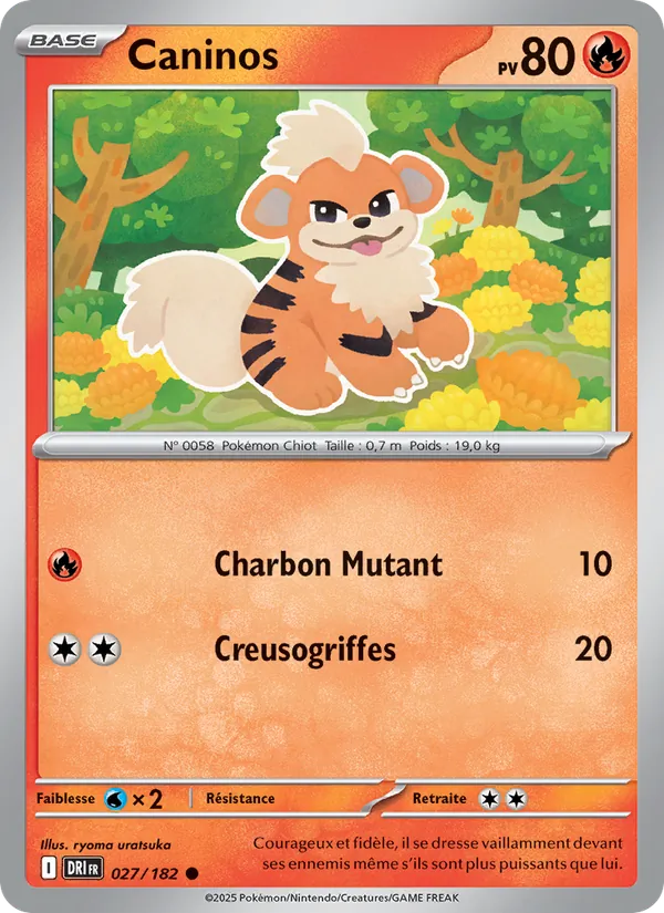 Carte Caninos 027/182 – Rivalités Destinées