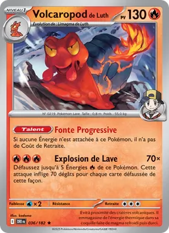 Carte Volcaropod de Luth 036/182 – Rivalités Destinées