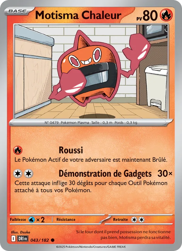 Carte Motisma Chaleur 043/182 – Rivalités Destinées