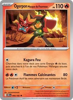 Carte Ogerpon Masque du Fourneau 044/182 – Rivalités Destinées