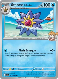 Carte Staross d'Ondine 047/182 – Rivalités Destinées