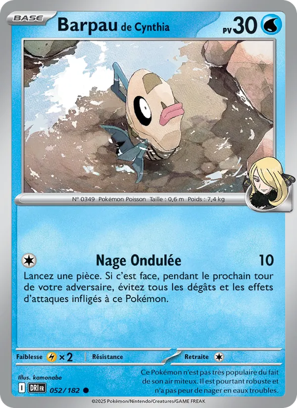 Carte Barpau de Cynthia 052/182 – Rivalités Destinées