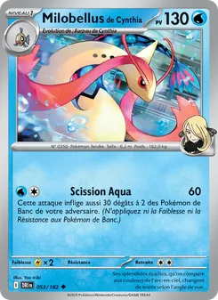 Carte Milobellus de Cynthia 053/182 – Rivalités Destinées