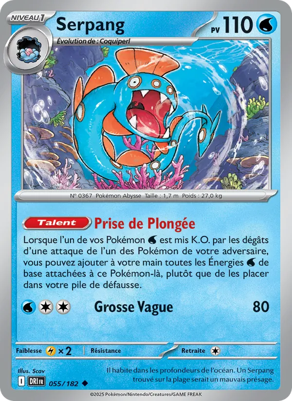 Carte Serpang 055/182 – Rivalités Destinées