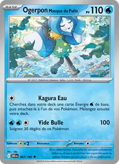 Carte Ogerpon Masque du Puits 067/182 – Rivalités Destinées