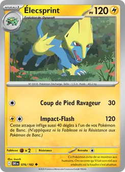 Carte Élecsprint 076/182 – Rivalités Destinées