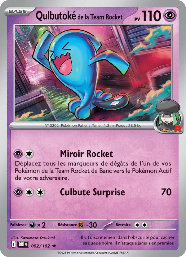 Carte Qulbutoké de la Team Rocket 082/182 – Rivalités Destinées