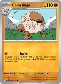 Carte Colossinge 091/182 – Rivalités Destinées