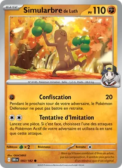 Carte Simularbre de Luth 093/182 – Rivalités Destinées
