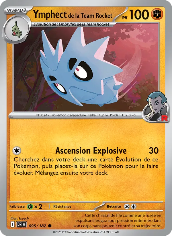 Carte Ymphect de la Team Rocket 095/182 – Rivalités Destinées