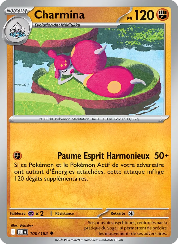 Carte Charmina 100/182 – Rivalités Destinées