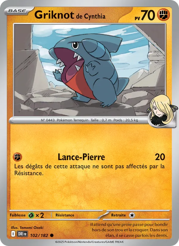 Carte Griknot de Cynthia 102/182 – Rivalités Destinées