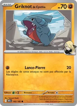 Carte Griknot de Cynthia 102/182 – Rivalités Destinées