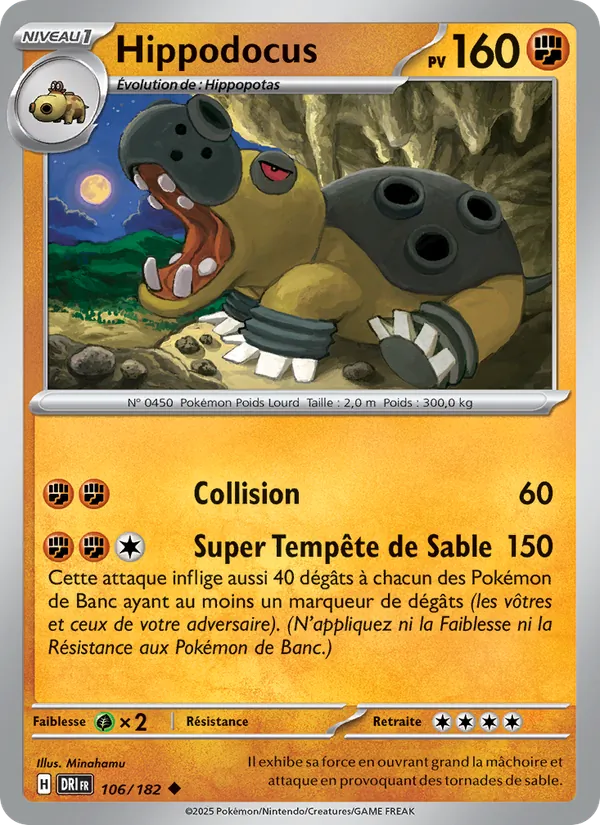 Carte Hippodocus 106/182 – Rivalités Destinées