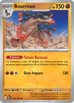 Carte Bourrinos 108/182 – Rivalités Destinées
