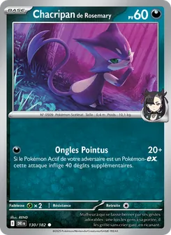 Carte Chacripan de Rosemary 130/182 – Rivalités Destinées