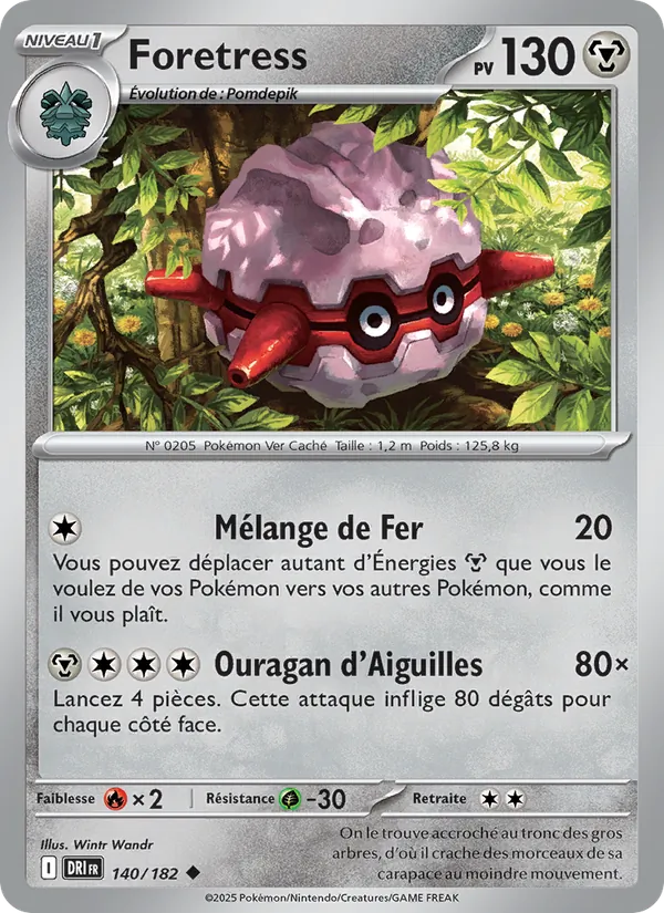 Carte Foretress 140/182 – Rivalités Destinées