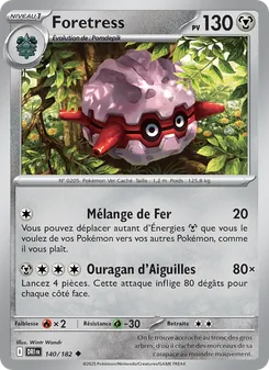 Carte Foretress 140/182 – Rivalités Destinées