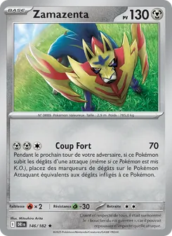 Carte Zamazenta 146/182 – Rivalités Destinées