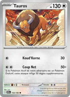 Carte Tauros 152/182 – Rivalités Destinées