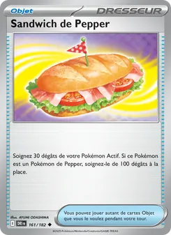 Carte Sandwich de Pepper 161/182 – Rivalités Destinées