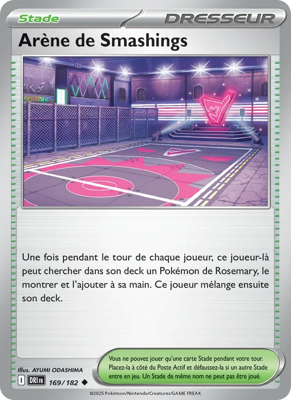 Carte Arène de Smashings 169/182 – Rivalités Destinées