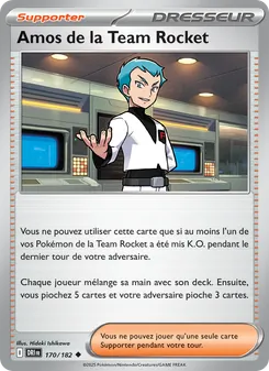 Carte Amos de la Team Rocket 170/182 – Rivalités Destinées