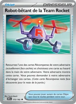 Carte Robot-bêtant de la Team Rocket 172/182 – Rivalités Destinées