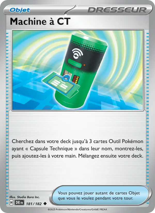 Carte Machine à CT 181/182 – Rivalités Destinées