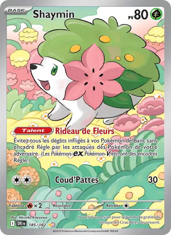 Carte Shaymin 185/182 – Rivalités Destinées