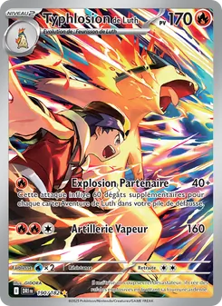 Carte Typhlosion de Luth 190/182 – Rivalités Destinées
