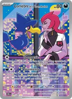 Carte Cornèbre de la Team Rocket 200/182 – Rivalités Destinées