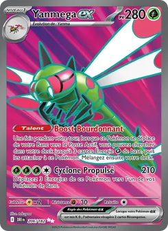 Carte Yanmega-ex 206/182 – Rivalités Destinées