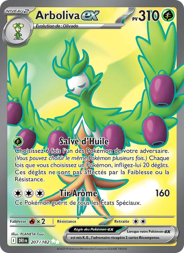 Carte Arboliva-ex 207/182 – Rivalités Destinées