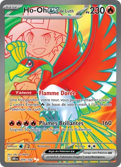 Carte Ho-Oh-ex de Luth 209/182 – Rivalités Destinées