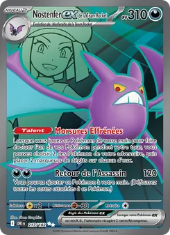 Carte Nostenfer-ex de la Team Rocket 217/182 – Rivalités Destinées