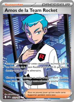 Carte Amos de la Team Rocket 223/182 – Rivalités Destinées